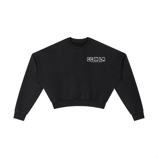 Vintage Women's Cropped Sweatshirt